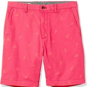 Amazon Essentials Men's Classic-Fit 9" Short in Washed Red Lobster - 36